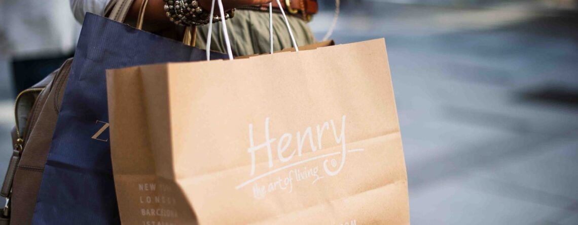 brown Henry paper bag
